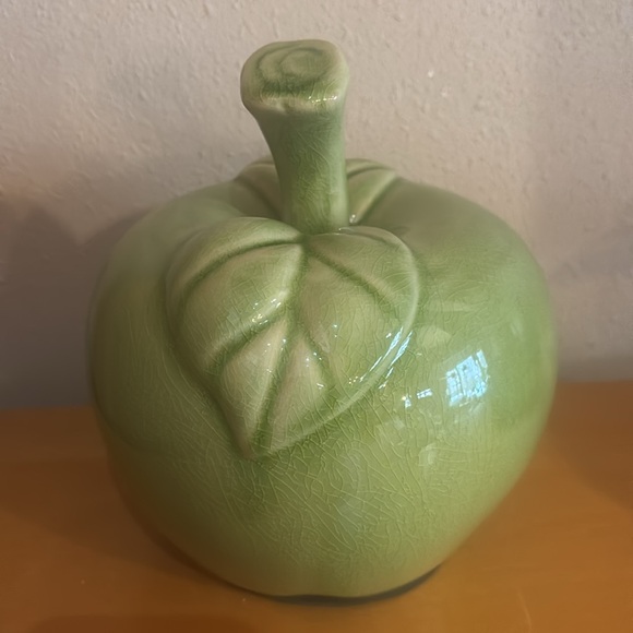 Large Ceramic Apples - Set of 2 - Picture 5 of 6